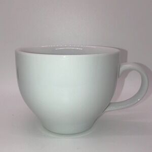 Pottery Barn Great White Large Oversized Jumbo Mug 4" x 5"